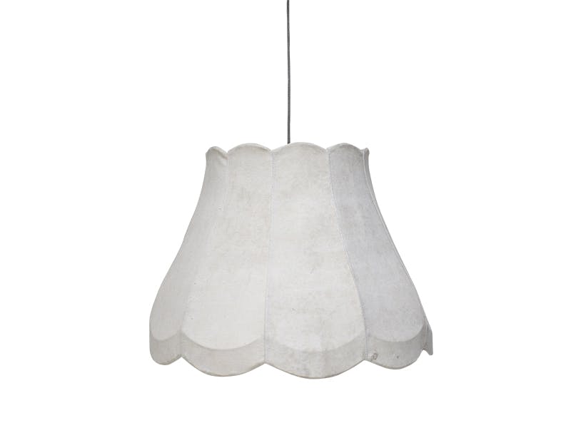 Romantisk taklampe i hvitt Romantisk taklampe i hvitt